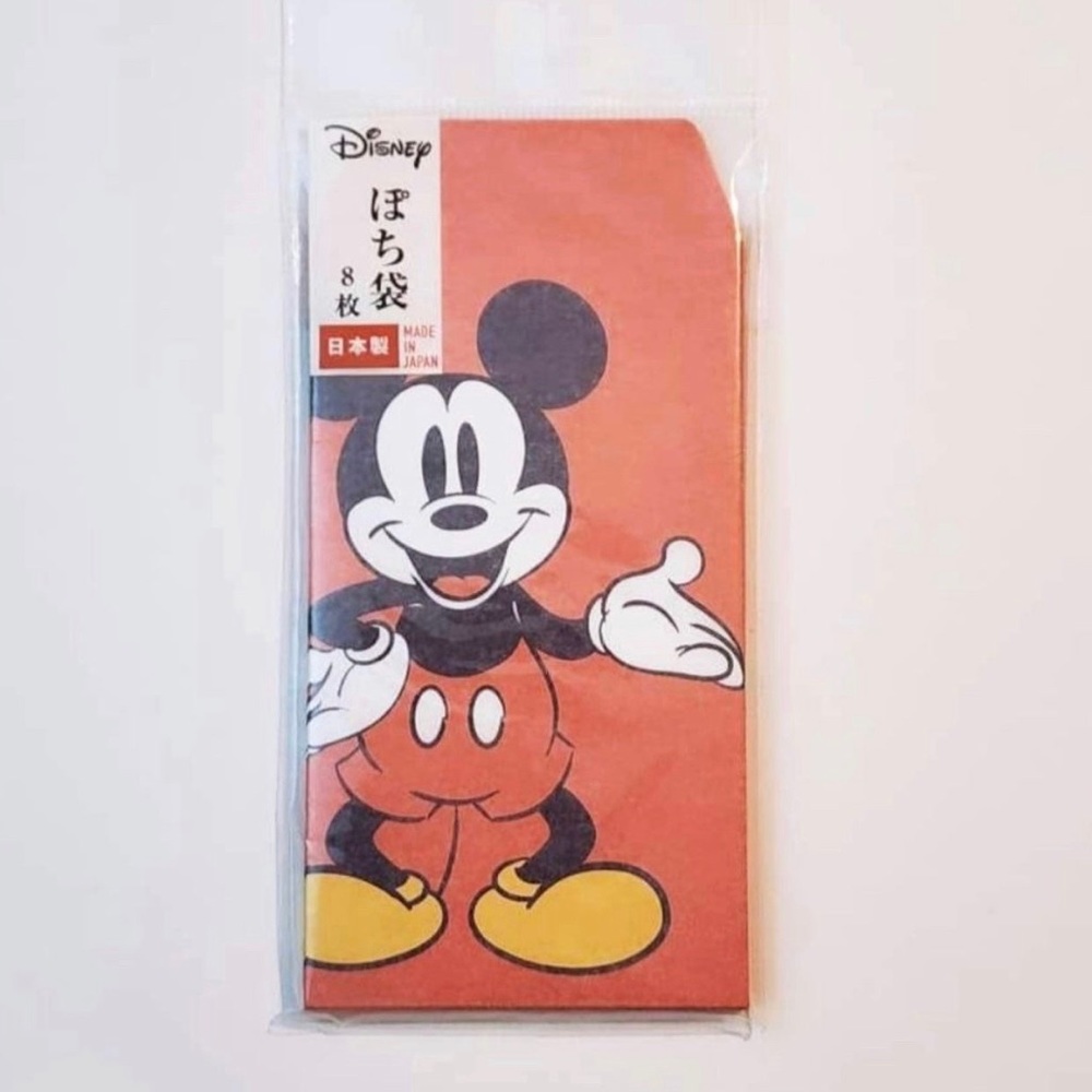 Disney Mickey Mouse 8 Japan mini envelopes